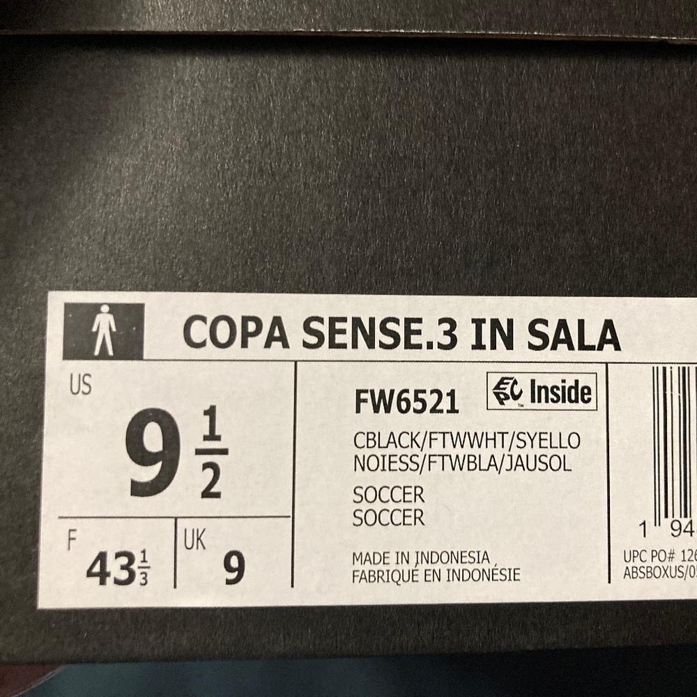 Adidas COPA Sense.3 Indoor Sala Shoes